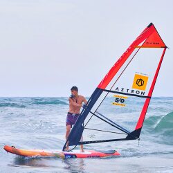 מפרש רוח לסאפ מתנפח “סוליל אקסטרים” אזטרון INFLATABLE SUP SAIL5.0 SOLEIL X AZTRON