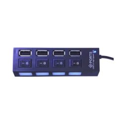 מפצל 4 PORT USB 2.0 אקטיבי כולל חיבור מתח