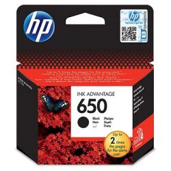 ראש דיו מקורי שחור HP 650