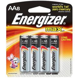 שמיניית סוללות ENERGIZER AA8