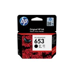 ראש דיו מקורי שחור HP 653