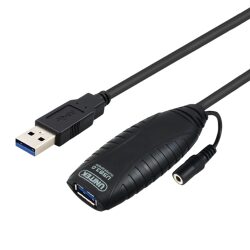 כבל USB3.0 10M Active Extension  UNITEK