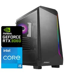 מחשב נייח גיימינג הכולל מעבד Intel Core i5-11600, זכרון 16GB, כונן 2TB+512GB Nvme, לוח Asus,