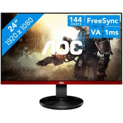 מסך מחשב גיימינג “23.8 AOC G2490VXA LED VA 144Hz