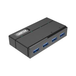 מפצל USB3.0 4 Port Multi Function Hub UNITEK