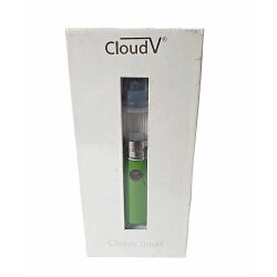 סיגריה אלקטרונית רב פעמית בצבע ירוק של חברת CLOUD V דגם liquid classic