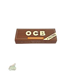 נייר גלגול OCB בינוני בצבע חום | OCB Brown Medium Slim