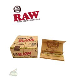 פאקט ניירות גלגול רואו גדולים דגם Artesano Organic Hemp RAW Rolling Papers