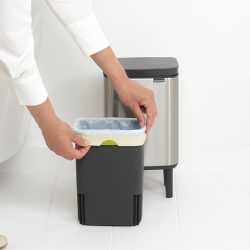 פח אשפה לשירותים BO ברבנטיה 4 ליטר, מט FPP – Brabantia – משלוח חינם לכל הארץ!