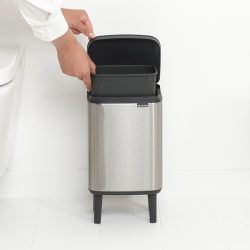 פח אשפה לשירותים BO ברבנטיה 4 ליטר, מט FPP – Brabantia – משלוח חינם לכל הארץ!