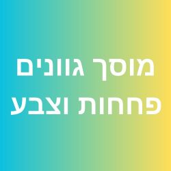 5% הנחה במוסך גוונים בן עזרא