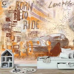 טפט born to ride – olympic – אולימפיק טפטים ופרקטים