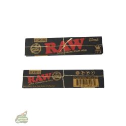 ניירות גלגול רואו שחור קלאסי RAW KING SIZE