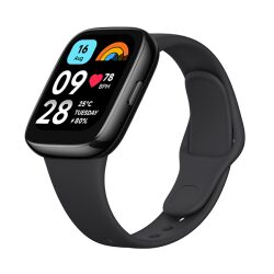 שעון ספורט חכם כולל 2spo אחוז חמצן בדם ודופק xiaomi redmi watch 3 active שחור