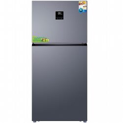 מקרר מקפיא עליון 538 ליטר lux nf615eg אפור אלגנט luxor