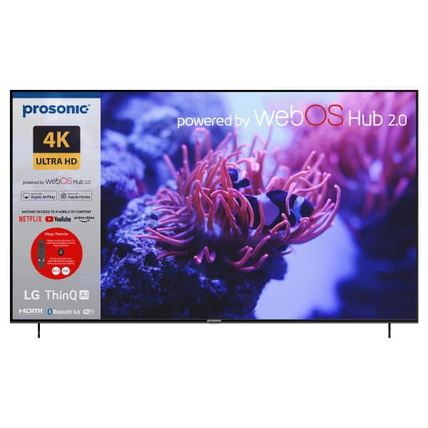 מסך טלוויזיה 85″ prosonic led smart 8540 webos