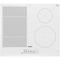 כיריים אינדוקציה 60 סמ לבן siemens ex652feb1f