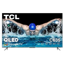 מסך טלוויזיה “50 tcl 50c635 4k qled