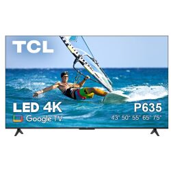 מסך 55″ tcl google tv 55p635 led 4k