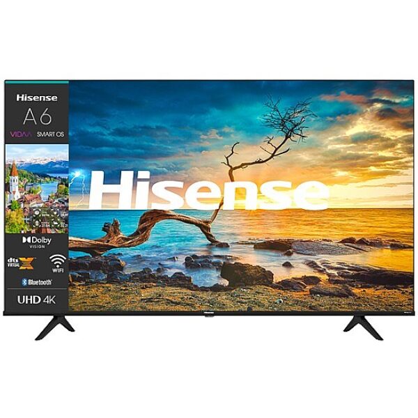 מסך טלוויזיה “75 hisense 75a6bg led smart