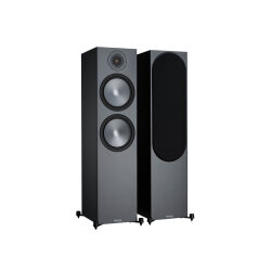 זוג רמקולים מוניטור אודיו bronze500b שחור monitor audio