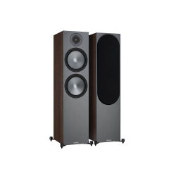 זוג רמקולים מוניטור אודיו וולנאט monitor audio bronze500wnt