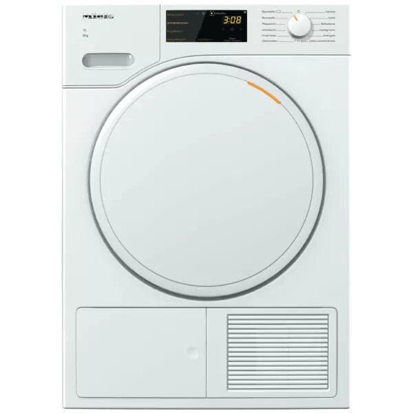 מייבש 8 קילו heat pump דלת אטומה miele twc 220