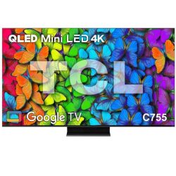 מסך 85″ tcl qled mini led 85c755