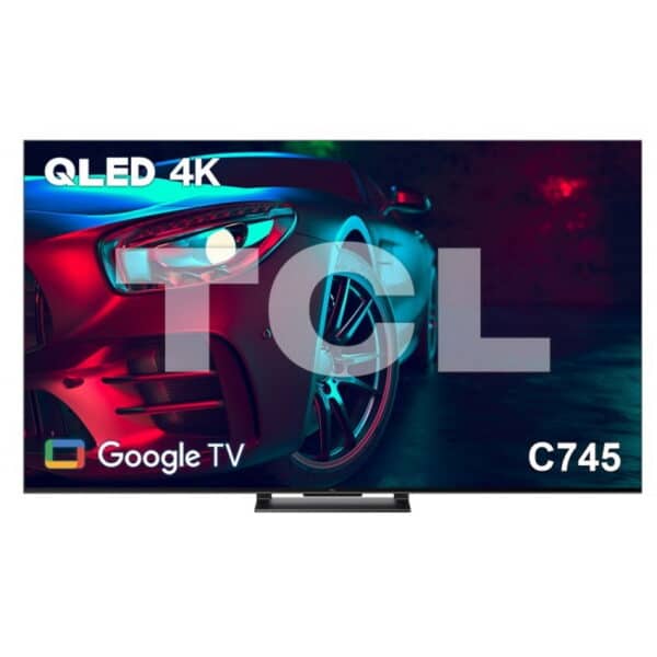 מסך tcl qled  65″ 4k 65c745