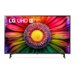 מסך טלוויזיה “43 4k uhd smart tv, עם מעבד α5 דור 6עם בינה מלאכותית (ai) lg 43ur80006lj