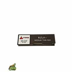 נייר לגלגול ריזלה אדום מכיל 50 ניירות Rizla Medium Thin Red