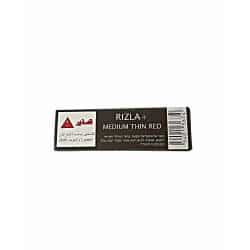 נייר לגלגול ריזלה אדום מכיל 50 ניירות Rizla Medium Thin Red