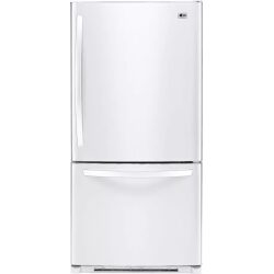 מקרר מקפיא תחתון 625 ליטר lg gm-652rwce  לבן