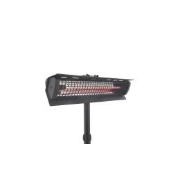 מחמם חוצות חשמלי עמוד מלבני 2500w צבע שחור s.Patio 37094