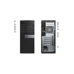 מחשב נייח dell optiplex 5050 mini tower i5-7500 intel core ddr4 512gb 10 p