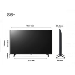 מסך טלוויזיה 86″ lg 4k 86ur78006lc led