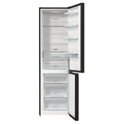 זוג מקררים מקפיא תחתון קומבי superior שחור gorenje nrk6202