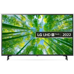 מסך “43 uq80006ld43 led lg smart tv, 4k ultra hd