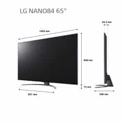 מסך טלוויזיה 65″ nanocell lg uhd k4 65nano846qa