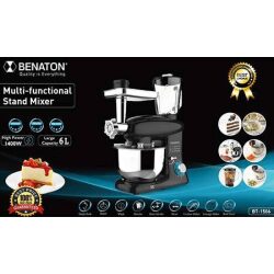 מיקסר עם בלנדר ומטחנת בשר benaton bt1506