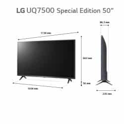 טלוויזיה 50″ uhd uq7500 k4 special edition smart lg 50uq75006