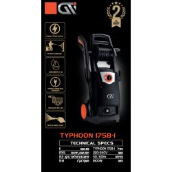 מכונת שטיפה בלחץ typhoon 200 bar gti 50002