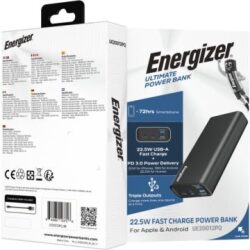 מטען נייד 22.5W של ENERGIZER סוללת גיבוי