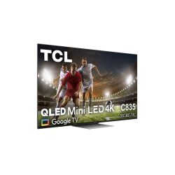 מסך 55″ tcl 55c835 google tv qled mini led 4k