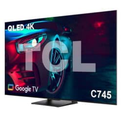 מסך tcl qled  65″ 4k 65c745