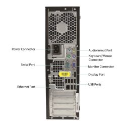 מחשב נייח elitedesk 8200 i5 256gb 16g אייץ פי hp