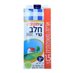 חלב תנובה 1.5 ליטר